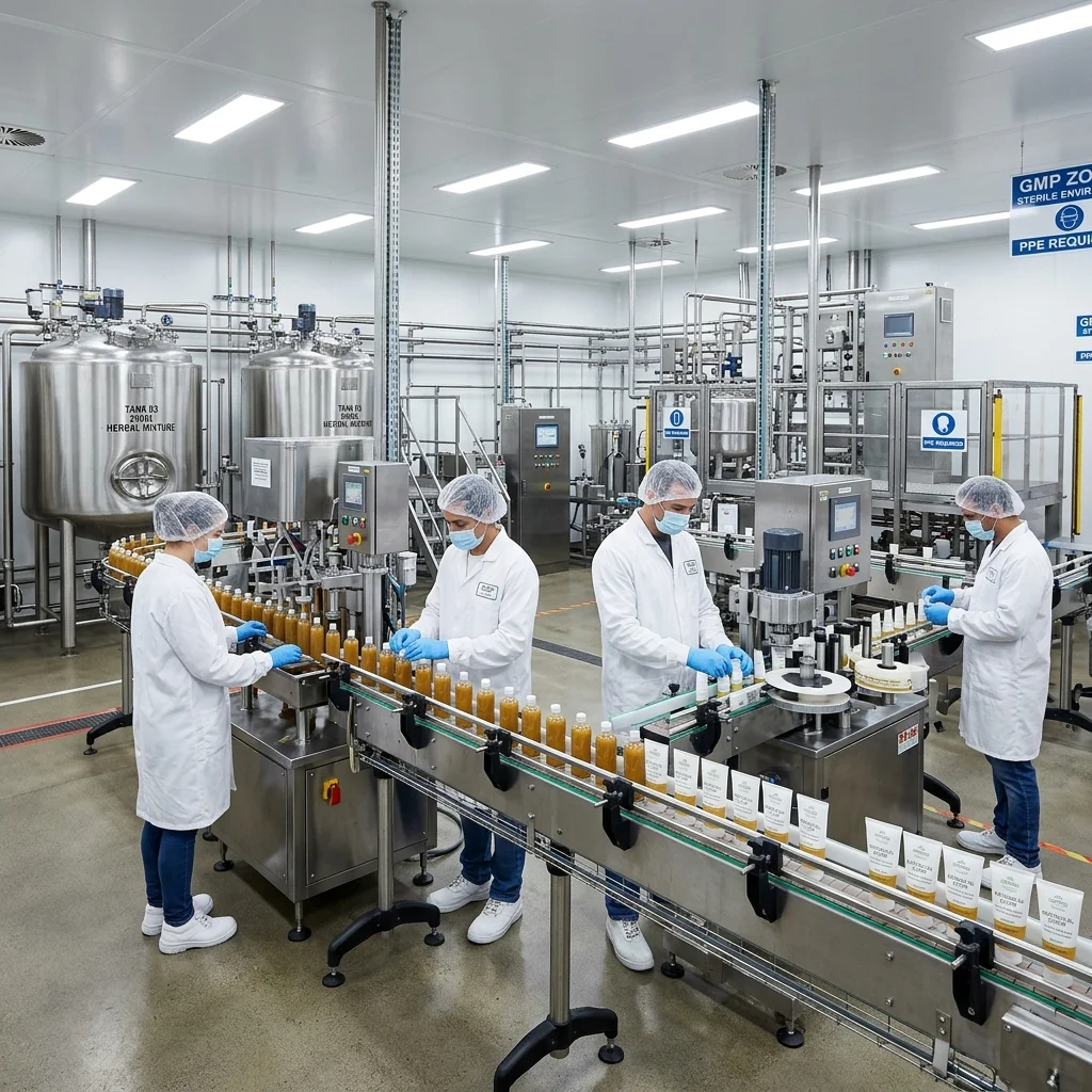 Awesome Glow Herbals manufacturing facility