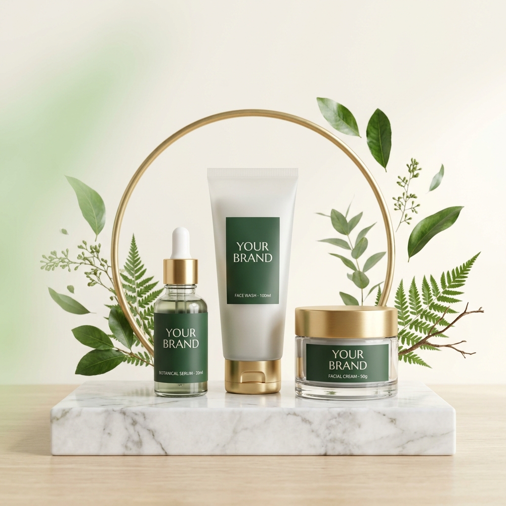 Premium herbal cosmetic products