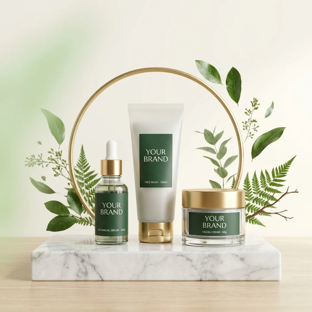 Premium herbal cosmetic products